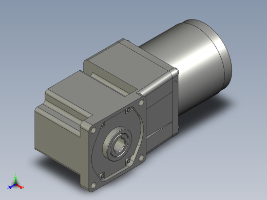 80AC(25W)微型交流齿轴组合型电机80YS25WGV11-80GK3H