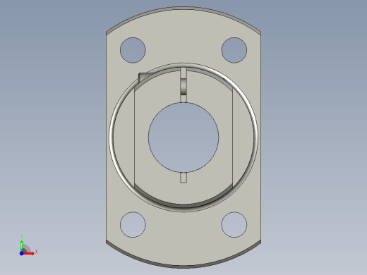 LJ-CJ-00轴底座RBT02-D25怡和达前视缩略图