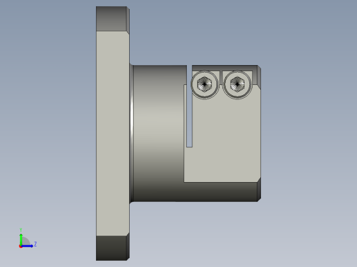 LJ-CJ-00轴底座RBT02-D25怡和达左视缩略图