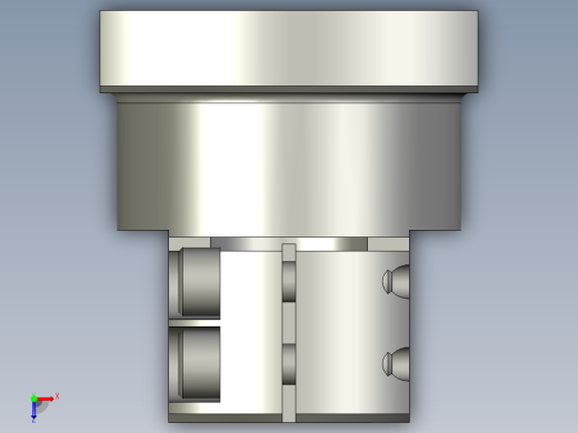 LJ-CJ-00轴底座RBT02-D25怡和达俯视缩略图