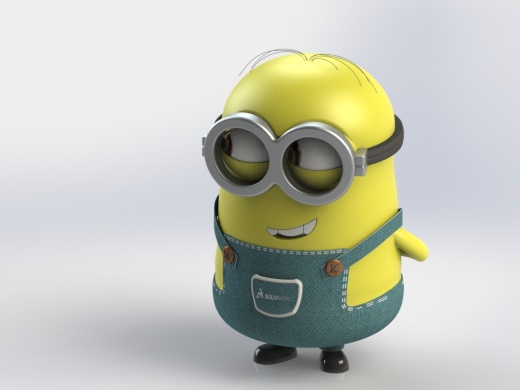 小黄人模型缩略图