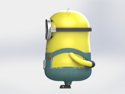 小黄人模型缩略图