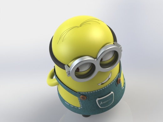 小黄人模型缩略图