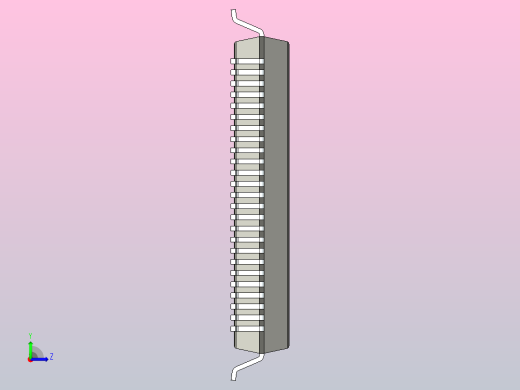 QFP 封装（四方扁平封装）QFP50P1660X1660X245-100N左视缩略图