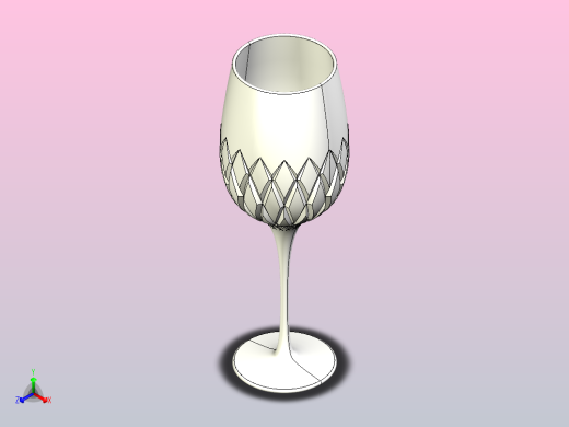酒杯正等轴测缩略图