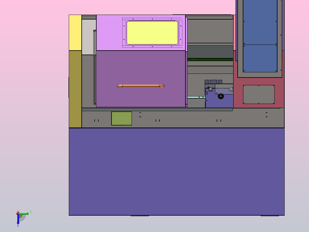 0640数控车床主视图
