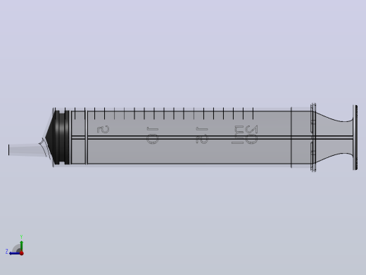 Plastipak 20ml毫升注射器右视缩略图