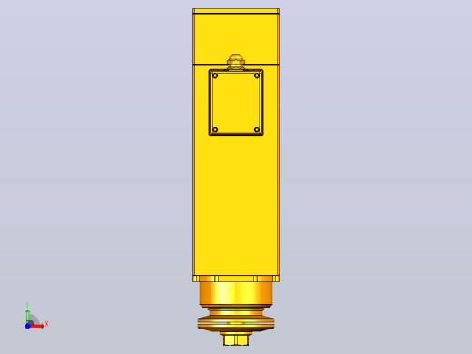 7171E-SCF30铝材精密锯切系列电主轴[SFM7171E-06-7.5KW-SCF30]前视缩略图