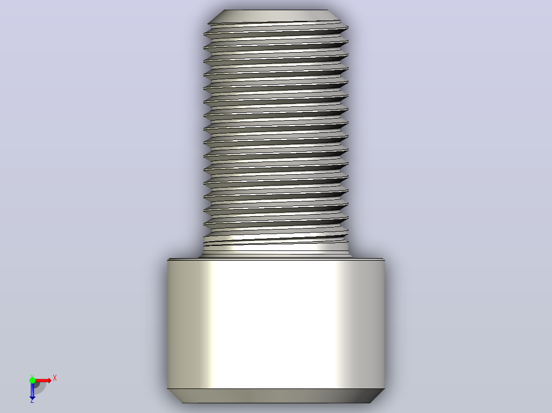 DIN_EN_ISO_4762_M64x110.ipt内六角螺钉俯视图