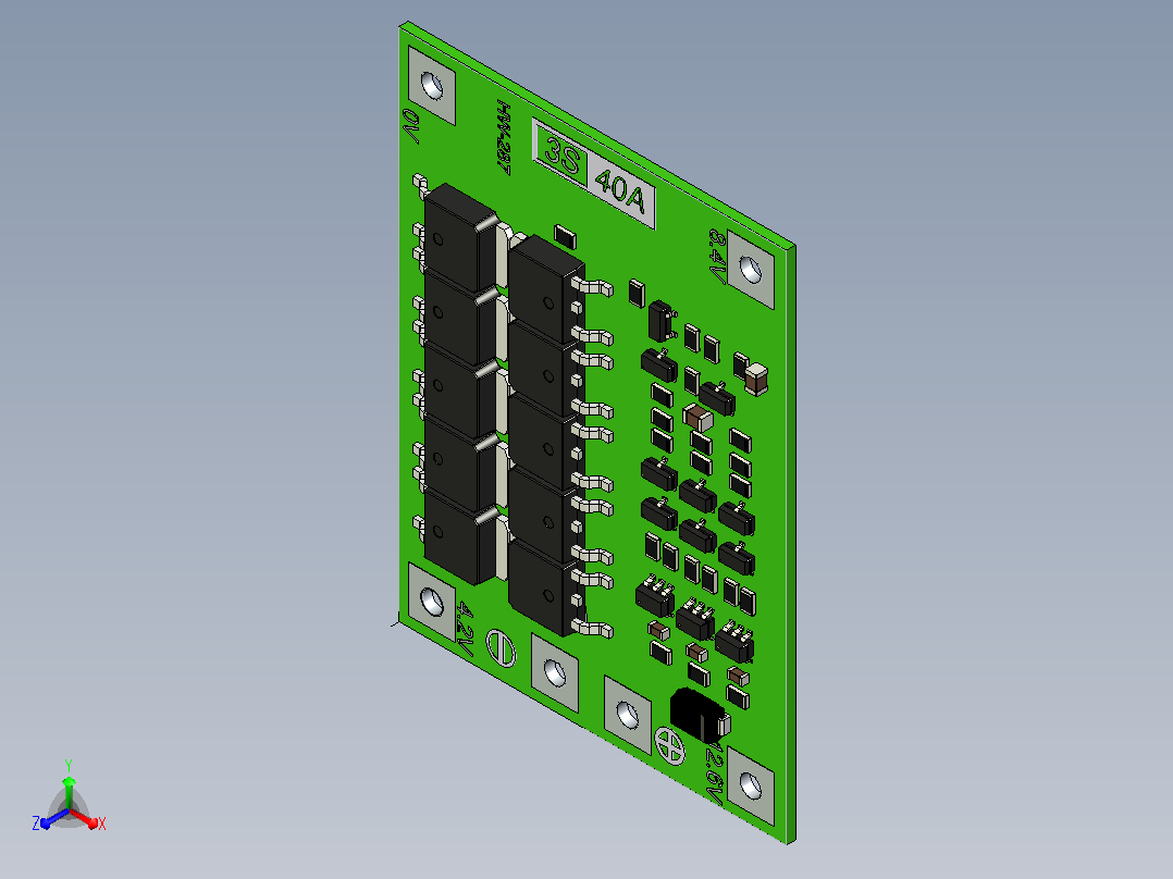 BMS 3S 40A _ HW-287主视图