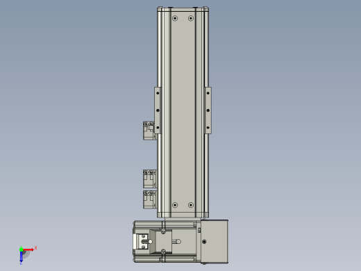 MT75BT半封闭皮带滑台[MT75BT.L80.100.RU.P40.C3]俯视缩略图