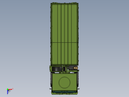 军卡车玩具模型俯视缩略图