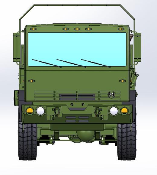 军卡车玩具模型缩略图