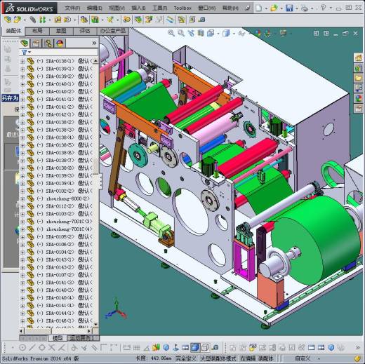 滚压机 非标自动化设备3D图纸3D模型1缩略图
