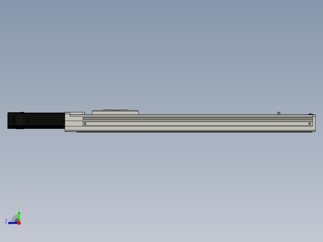 Toyo东佑达直线模组-ETH6-400-BC+煞車-反-M5右视图