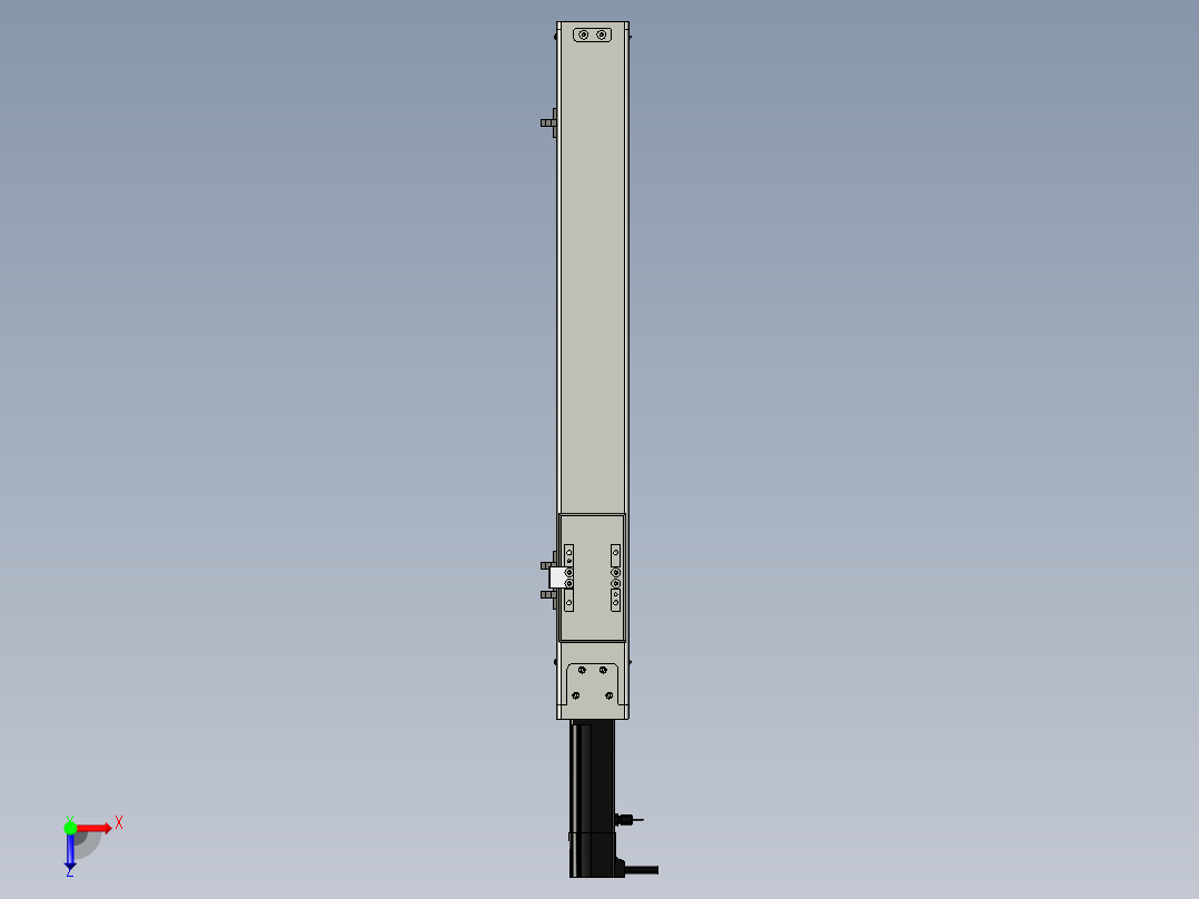 Toyo东佑达直线模组-ETH6-400-BC+煞車-反-M5俯视图
