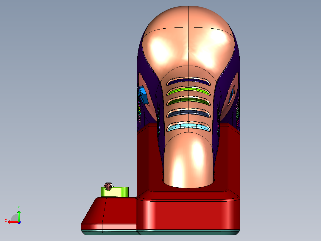 百得小巧型电动螺丝刀后视图