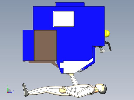 CNC 切割机设计左视缩略图