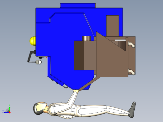 CNC 切割机设计右视缩略图