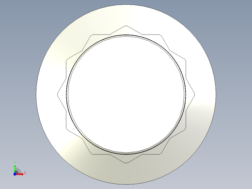 1-4in-20 1long 12-point screws.x_t前视缩略图
