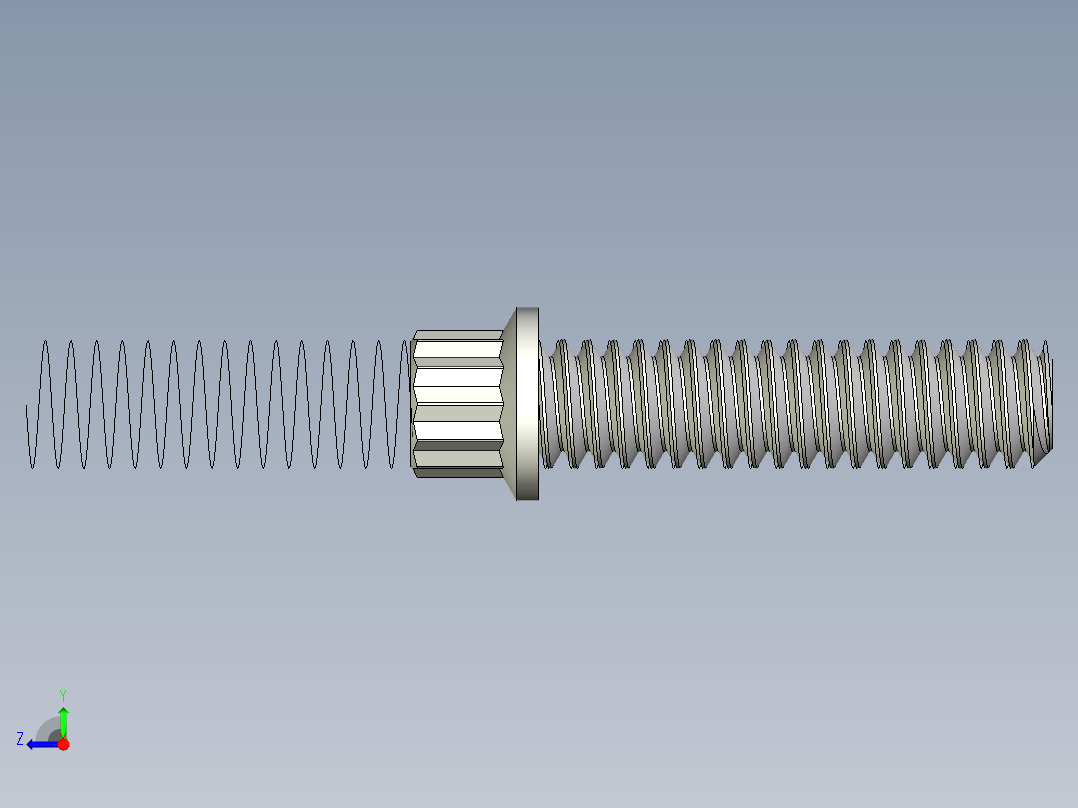 1-4in-20 1long 12-point screws.x_t右视图