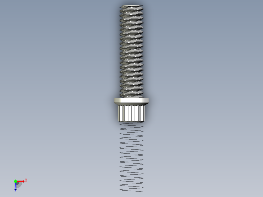 1-4in-20 1long 12-point screws.x_t俯视缩略图