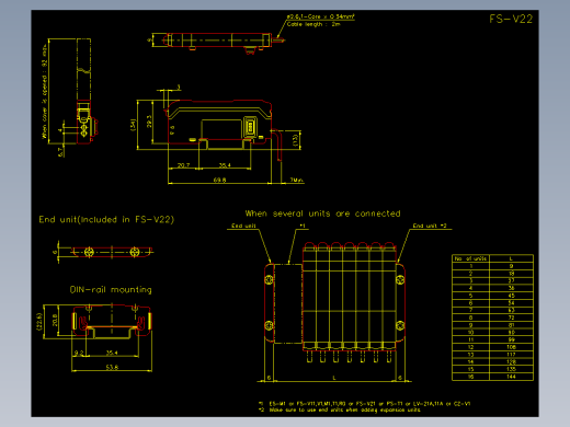 基恩士fs_v20_cad_kc图纸模型
