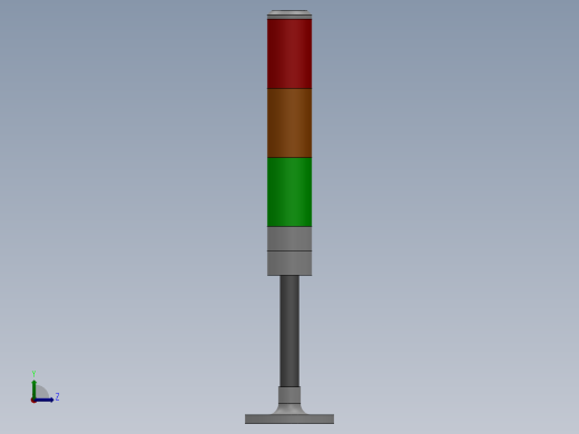TPTL积层式警示灯TPSL4[TPSL4-3短]左视缩略图