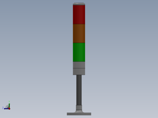 TPTL积层式警示灯TPSL4[TPSL4-3短]右视缩略图