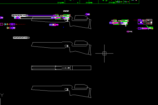 EV2MK2运动气枪（加工图纸）（精品全套CAD详细图）缩略图