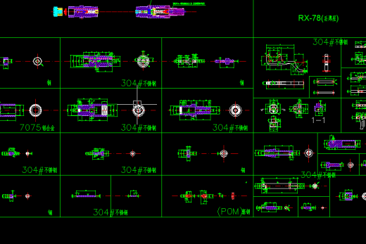 EV2MK2运动气枪（加工图纸）（精品全套CAD详细图）缩略图