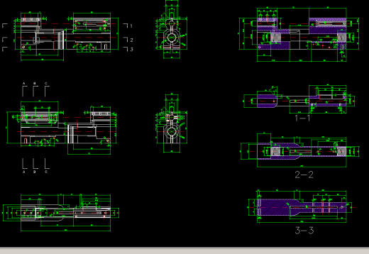 EV2MK2运动气枪（加工图纸）（精品全套CAD详细图）缩略图