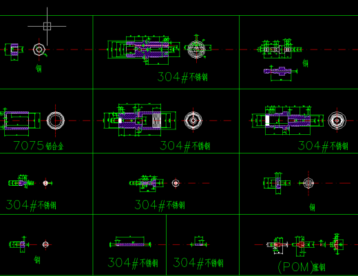 EV2MK2运动气枪（加工图纸）（精品全套CAD详细图）缩略图