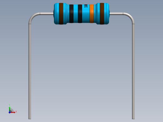 电容器 二极管 电阻器-Resistor 100K Ohm 1 Watt前视缩略图