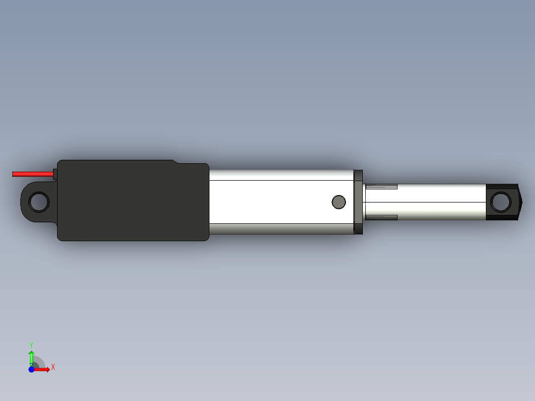 电动推杆DC LA-T8-6-30-3085-32前视图