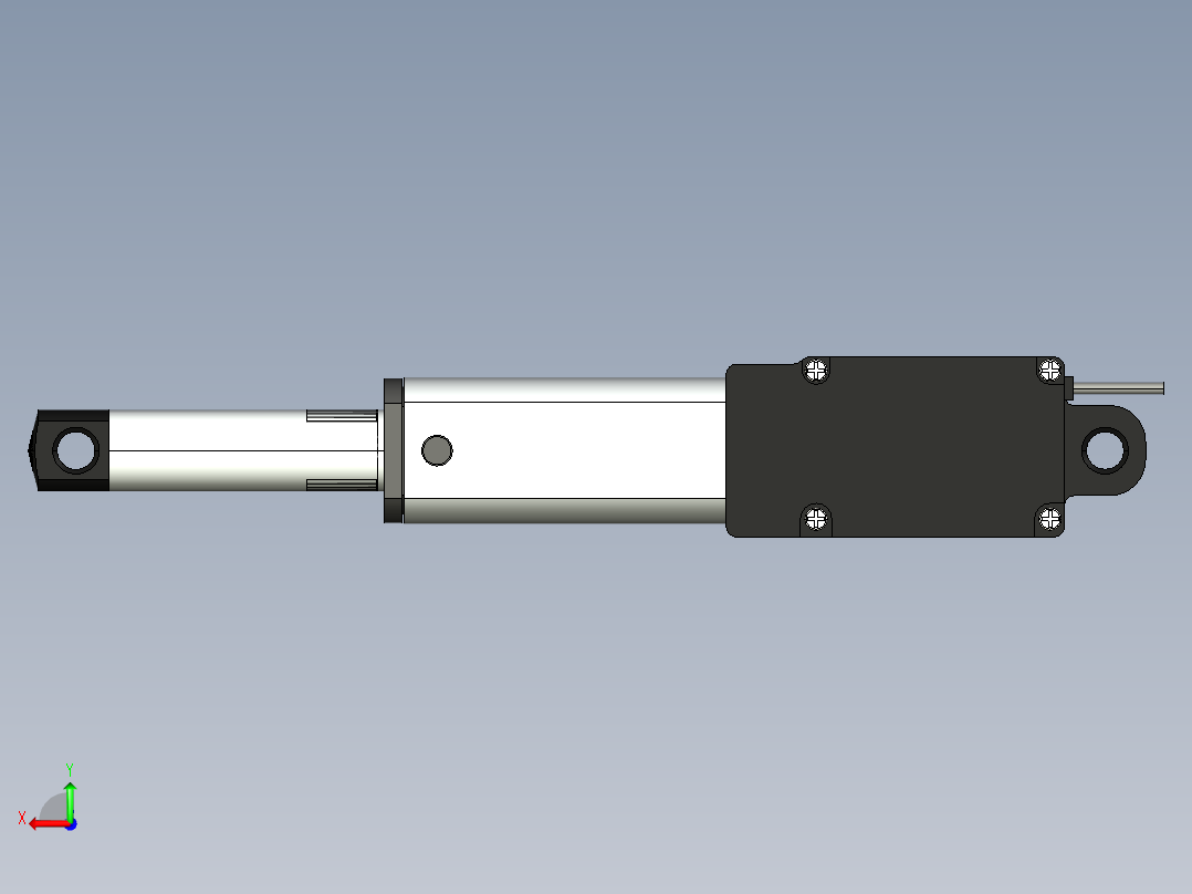 电动推杆DC LA-T8-6-30-3085-32后视图