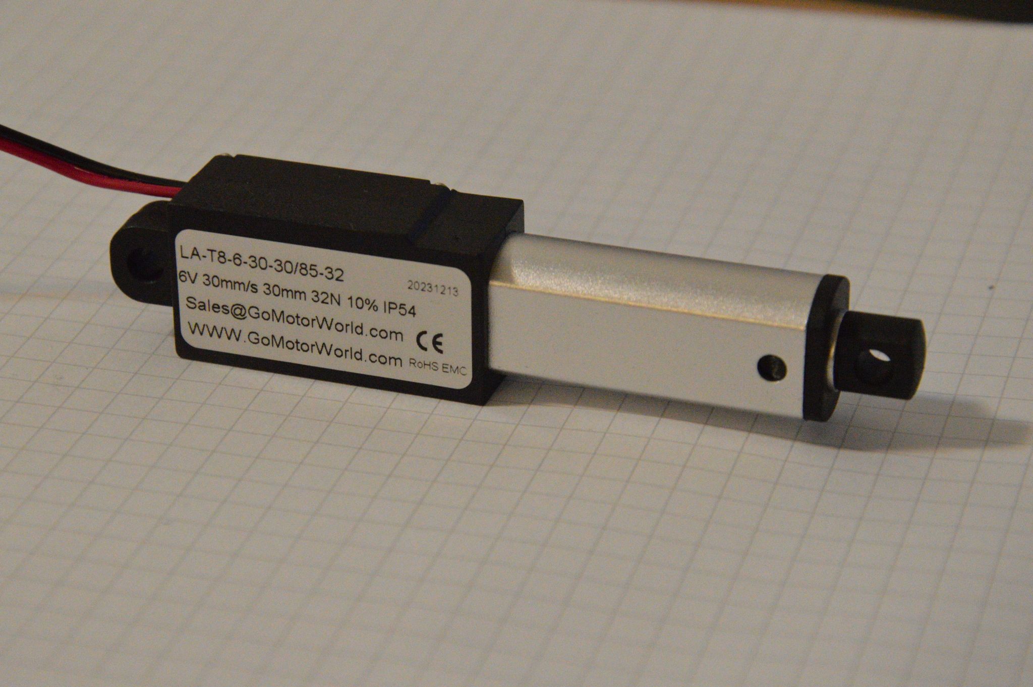 电动推杆DC LA-T8-6-30-3085-32