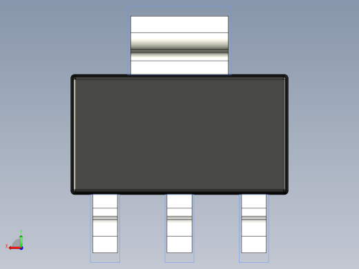 分立半导体元件封装-TO-261AA后视缩略图