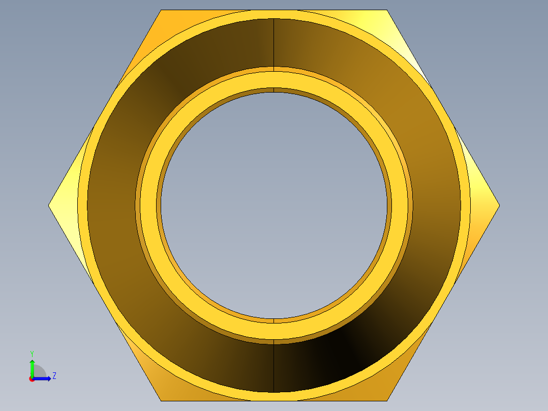 扩口式工业通用硬管接头Long Nut 41FL-8左视图