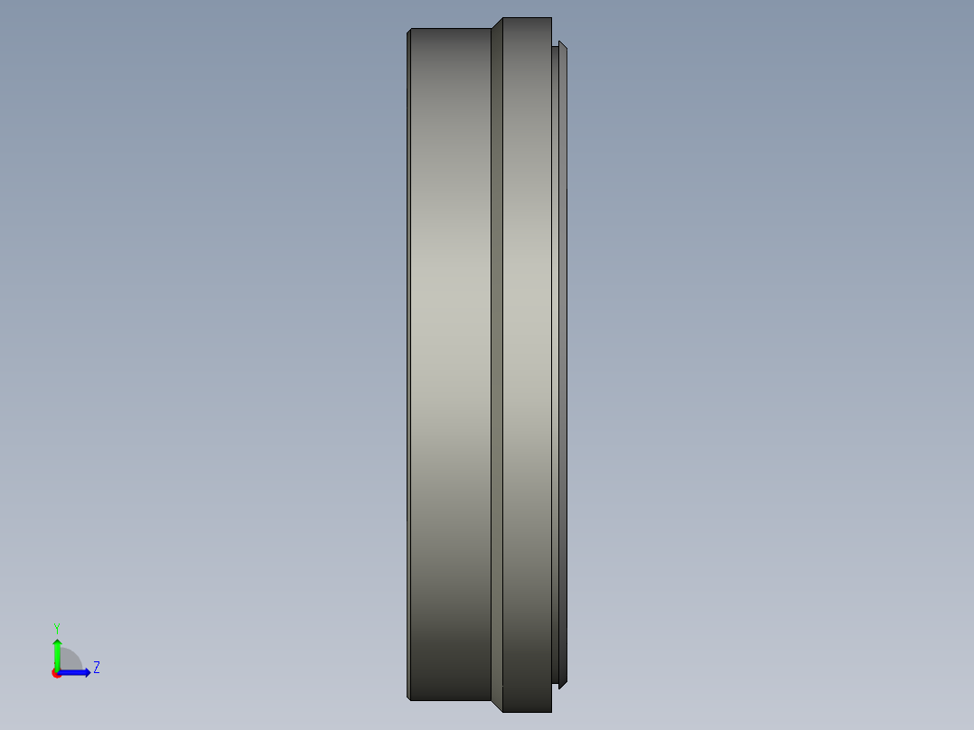 卡套式工业通用硬管接头32_tu-s左视图