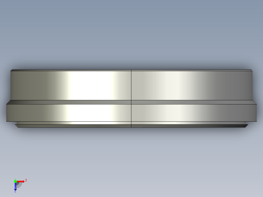 卡套式工业通用硬管接头32_tu-s俯视缩略图