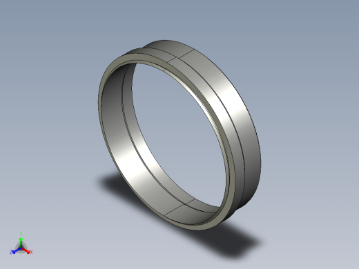 卡套式工业通用硬管接头32_tu-s正等轴测缩略图