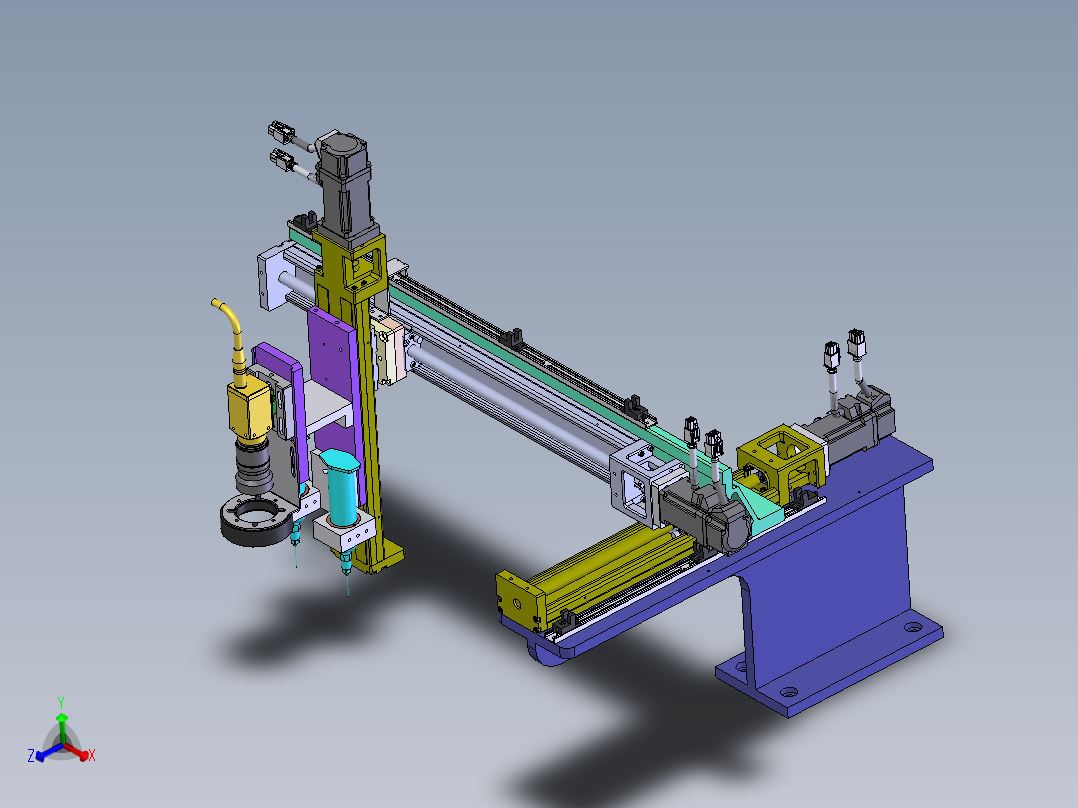 E177 轴自动注油模组主视图