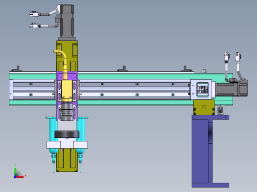 E177 轴自动注油模组前视缩略图