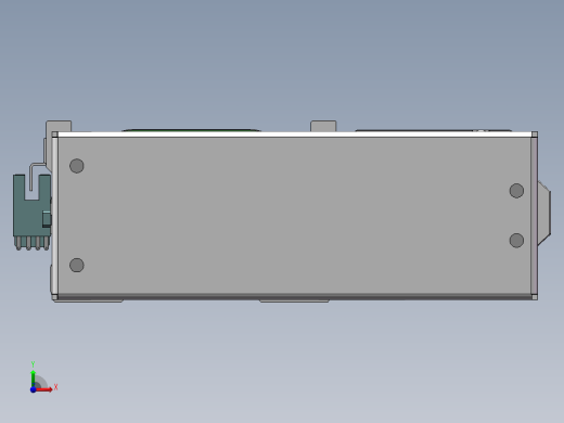MTH丝杆半封闭模组MTH10-BL-60前视缩略图