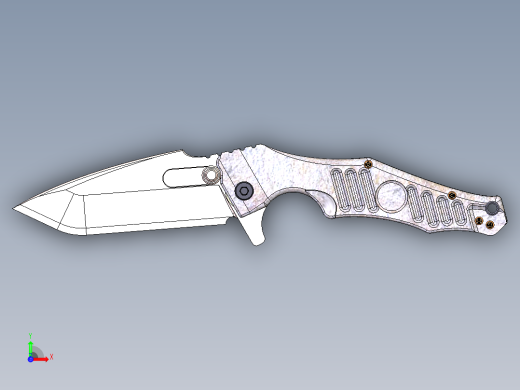 折叠刀+O-Kisaku前视缩略图