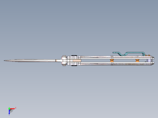 折叠刀+O-Kisaku俯视缩略图