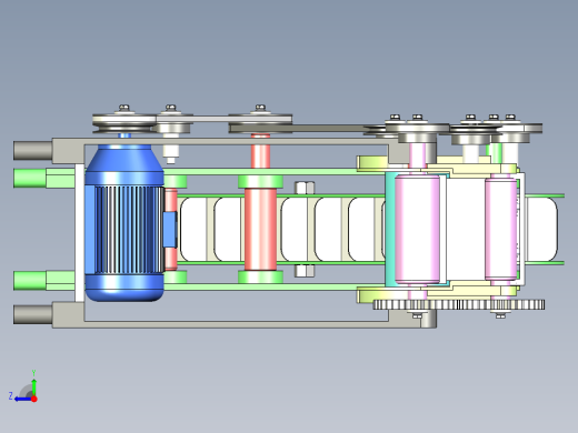 水果包装机模型设计含三维SW模型+说明书右视缩略图