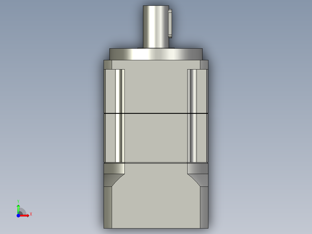 斜齿PGH090-L2 19-70-90-M6.STEP前视图