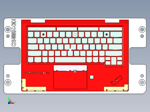 CS19-WWAB-C-CNC4笔记本CNC工装夹具三维模型-180806前视缩略图